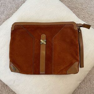 1970’s Phillippe suede clutch